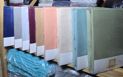 Простынь на резинке c наволочкой из фланели Cotton Collection 100х200 см + 25 см, в ассортименте модель 6 213028 фото