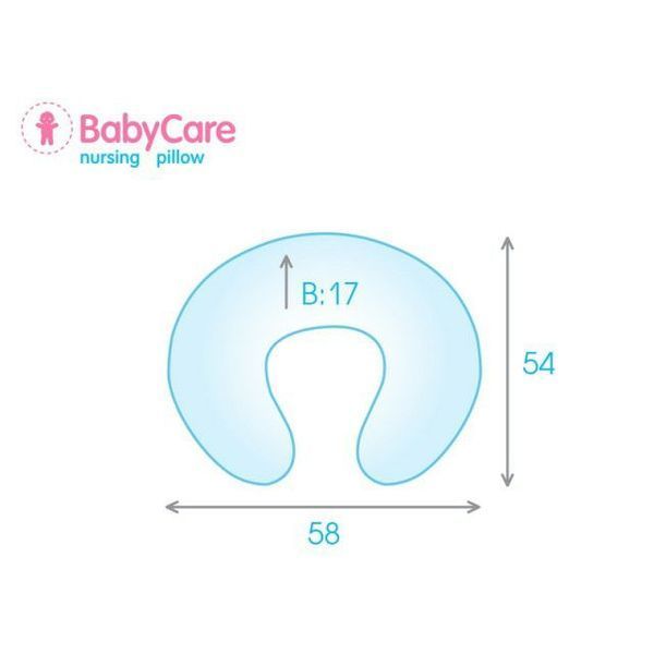 Подушка для беременных Sonex BabyCare 58x54x17 cm. бежевая 11926 фото